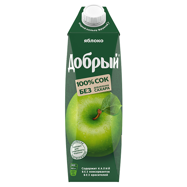 Добрый 1л (по_12) Яблоко