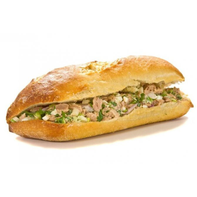 Багет с тунцом 150г